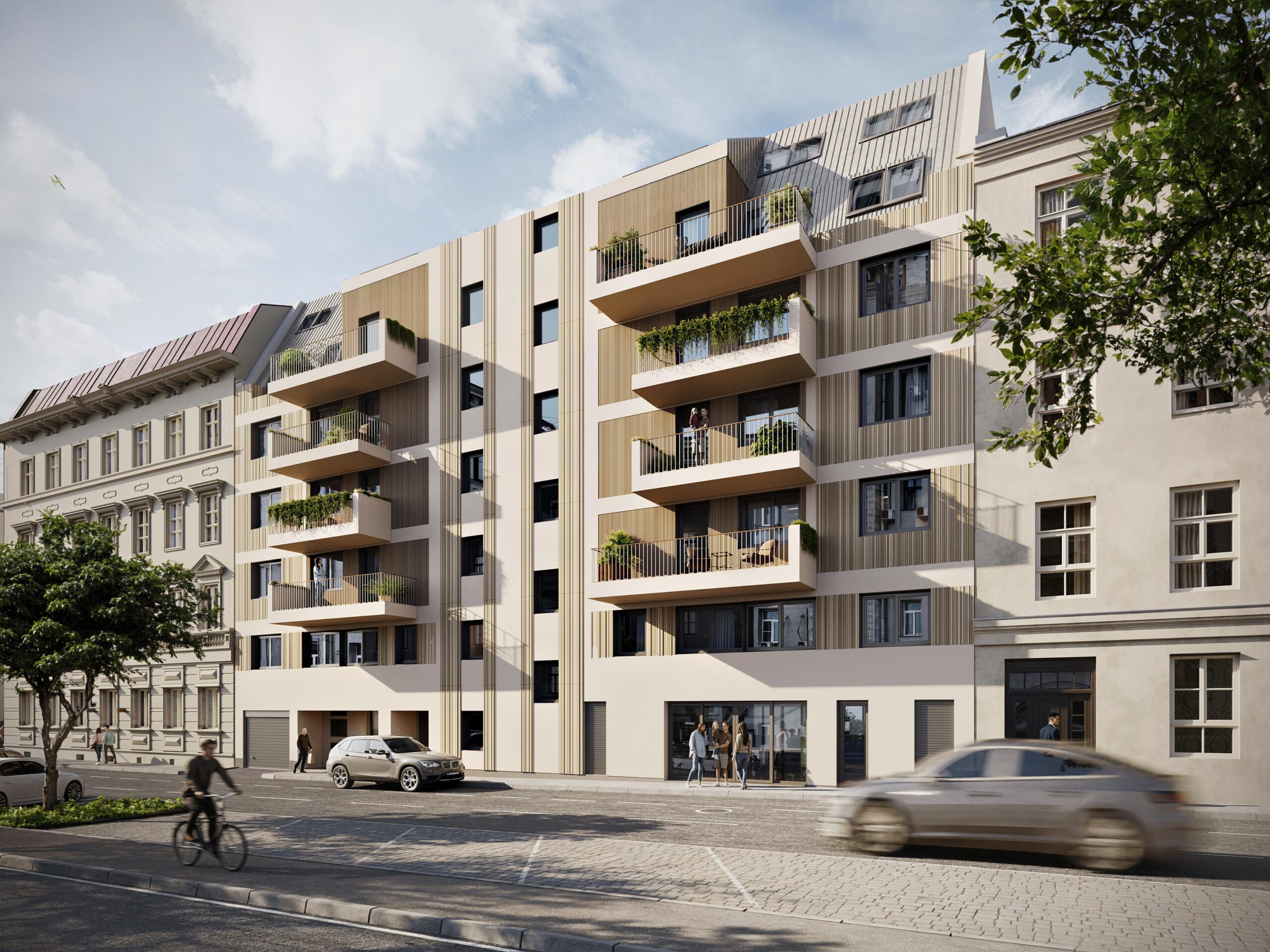 Straßenansicht Seeböckgasse